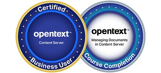 OpenText Digital Badges